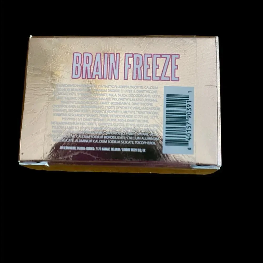 Jeffree Star Eye Gloss Powder in Brain Freeze New In Box